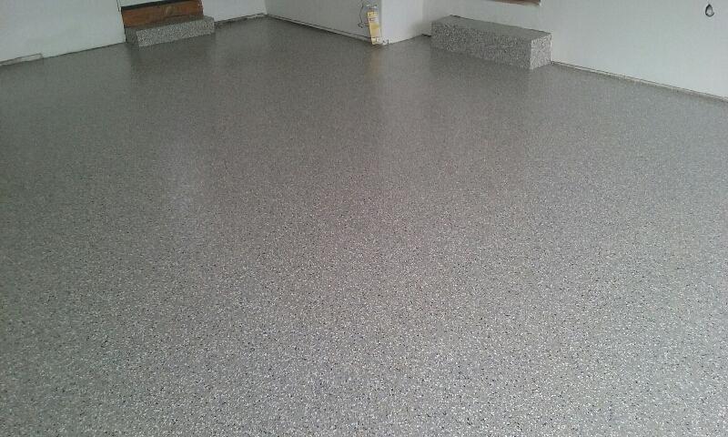 Earth Flake garage floor system ca-resurfacing.com