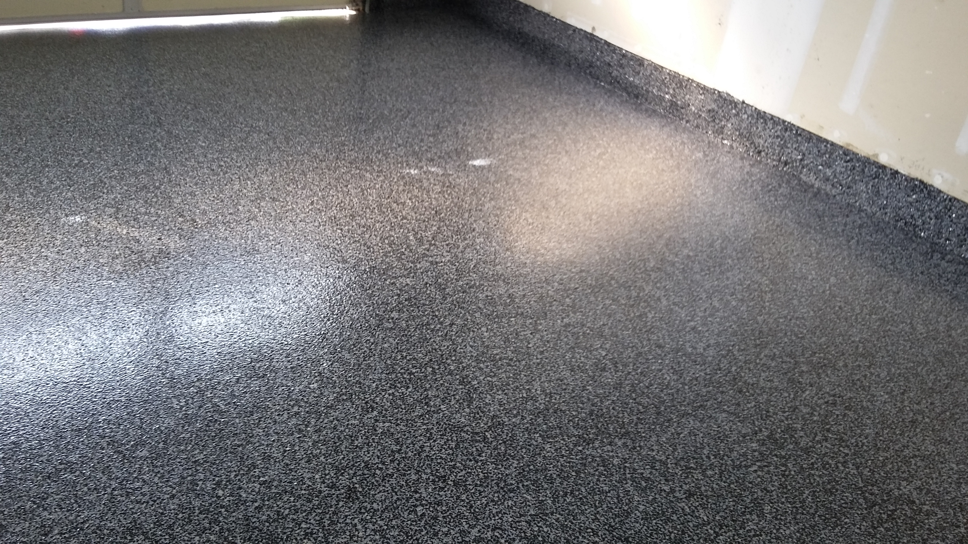 indigo Flake garage floor system ca-resurfacing.com